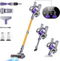 COLOR AZUL-Aspiradora Inalámbrica MBYULO | 580W 50Kpa Potente Tipo Escoba | Hasta 70 Min de Batería Recargable | Anti-enredos | Ligera y de Mano para Hogar
