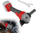 USADO-Amoladora Angular Inalámbrica HLiePiHa para Baterías Milwaukee 18V | 7000 RPM Brushless | 3 Velocidades Variables | Para Discos de 12.5cm | Mango Auxiliar | Sin Batería