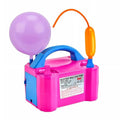 Bomba de aire eléctrica para globos Party Propz de 220 V y 600 W con doble boquilla - Paquete de 1 bomba de aire para globos | Soplador de globos | Inflador de globos eléctrico (rosa)