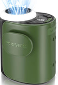 Ventilador Portátil Resistente POKISEED – Batería 10000mAh, 40H de Autonomía, 5 Velocidades Turbo