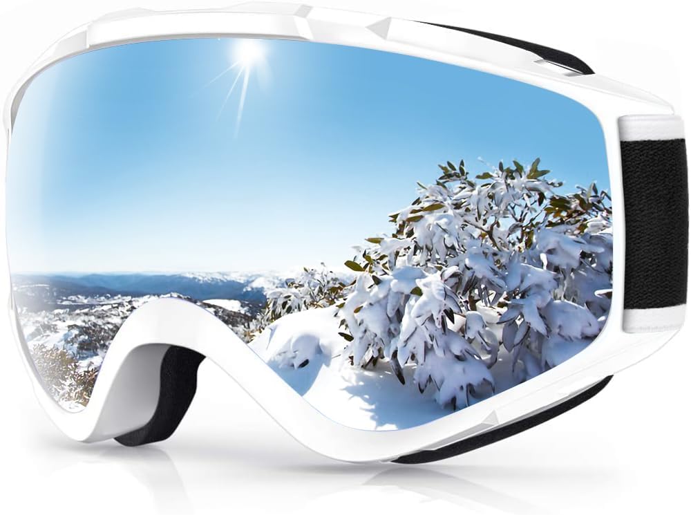 Gafas de esquí Findway OTG - Gafas de nieve/snowboard para hombre, mujer y joven - Protección UV 100 % 