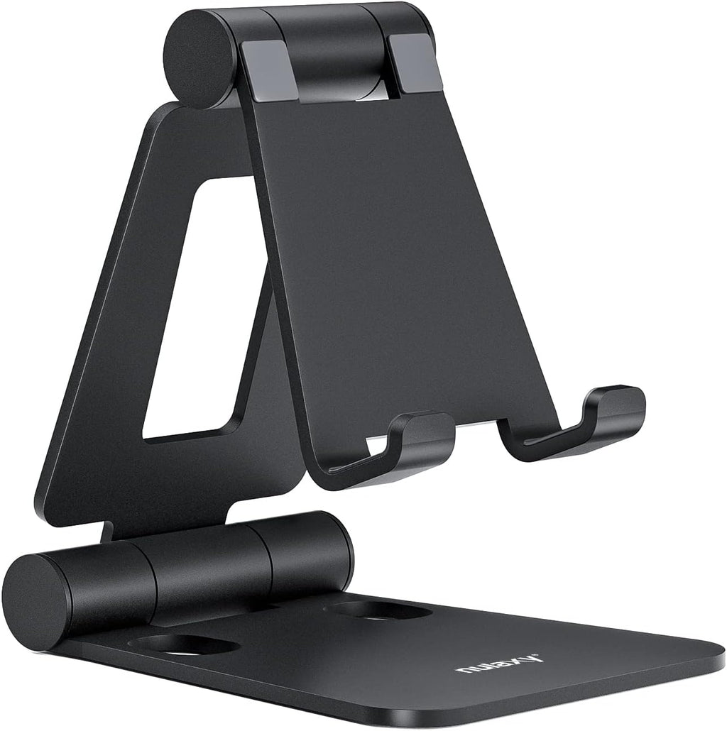 Soporte de Escritorio Nulaxy Plegable Doble – Compatible con iPhone y Nintendo Switch