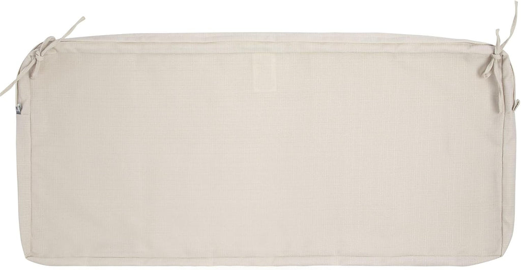 MAGPIE FABRICS resistente al agua con cremallera y lazos, funda antideslizante resistente a la decoloración, solo funda de repuesto para cojín