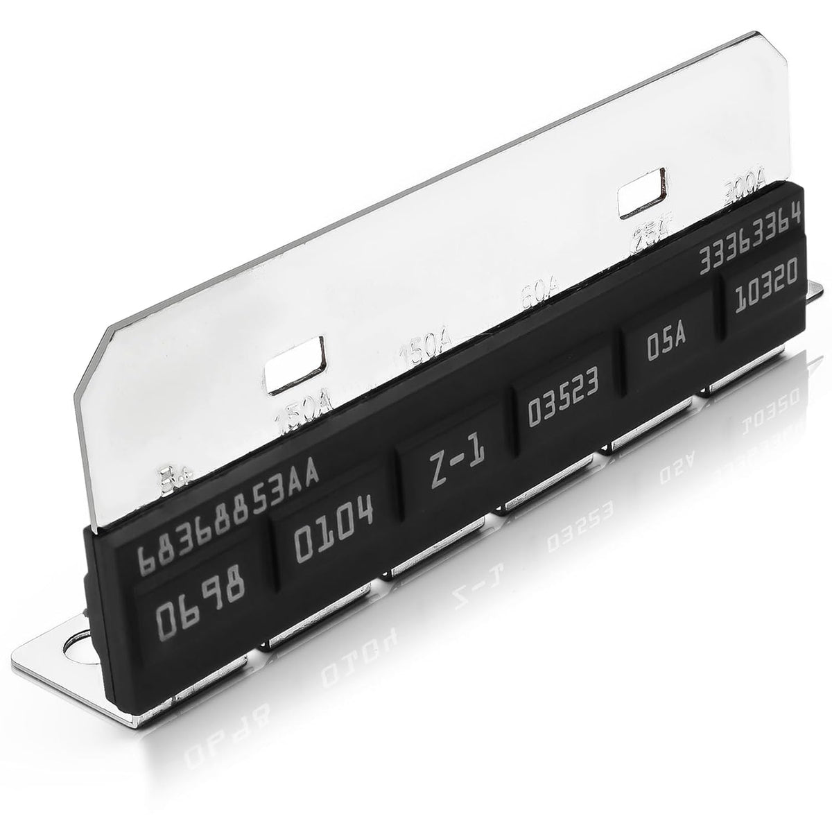 Bloque fusibles Z Case Array 60A compatible Jeep Gladiator JT 2020, Wrangler JL 2018-2023 reemplazo bloque principal 68368853AA, 956-600, 956600