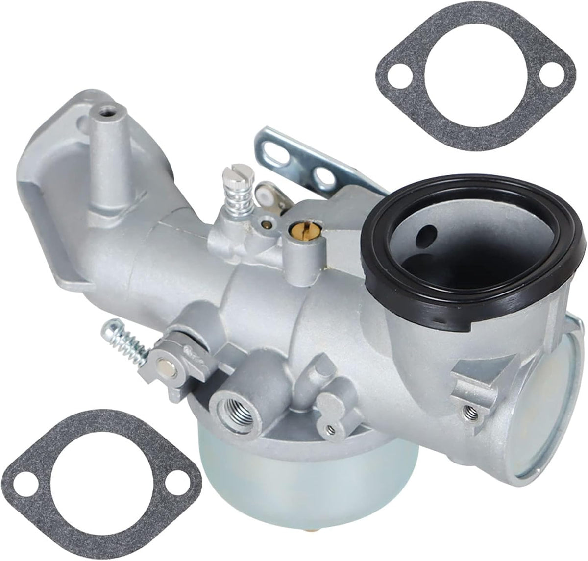 Carburador de Reemplazo Silscvtt 491031 490499 para Motores de 12hp 281707 491026 Compatible con 30103 30111 55600 56150 56175 253707 281707 252707 Cortadora Tractor