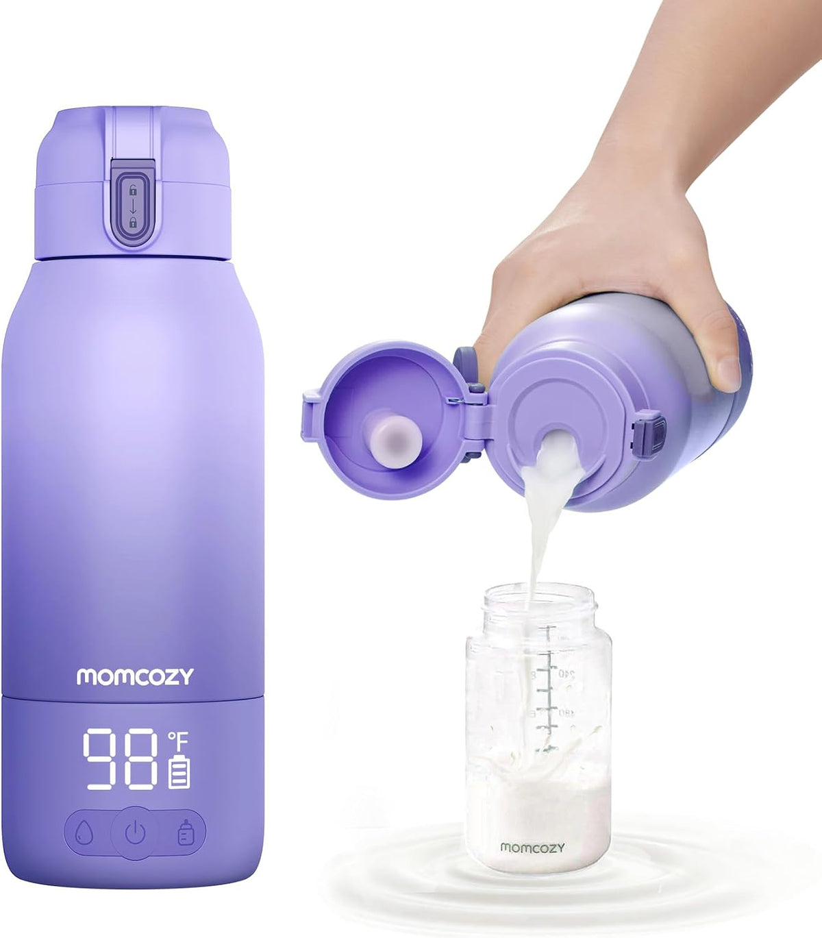 Momcozy - Calentador de biberones portátil para leche materna