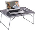 Mesa Plegable para Laptop y Cama con Almacenamiento | Escritorio Portatil Mini para Piernas | Ideal para Estudio, Lectura y Picnic