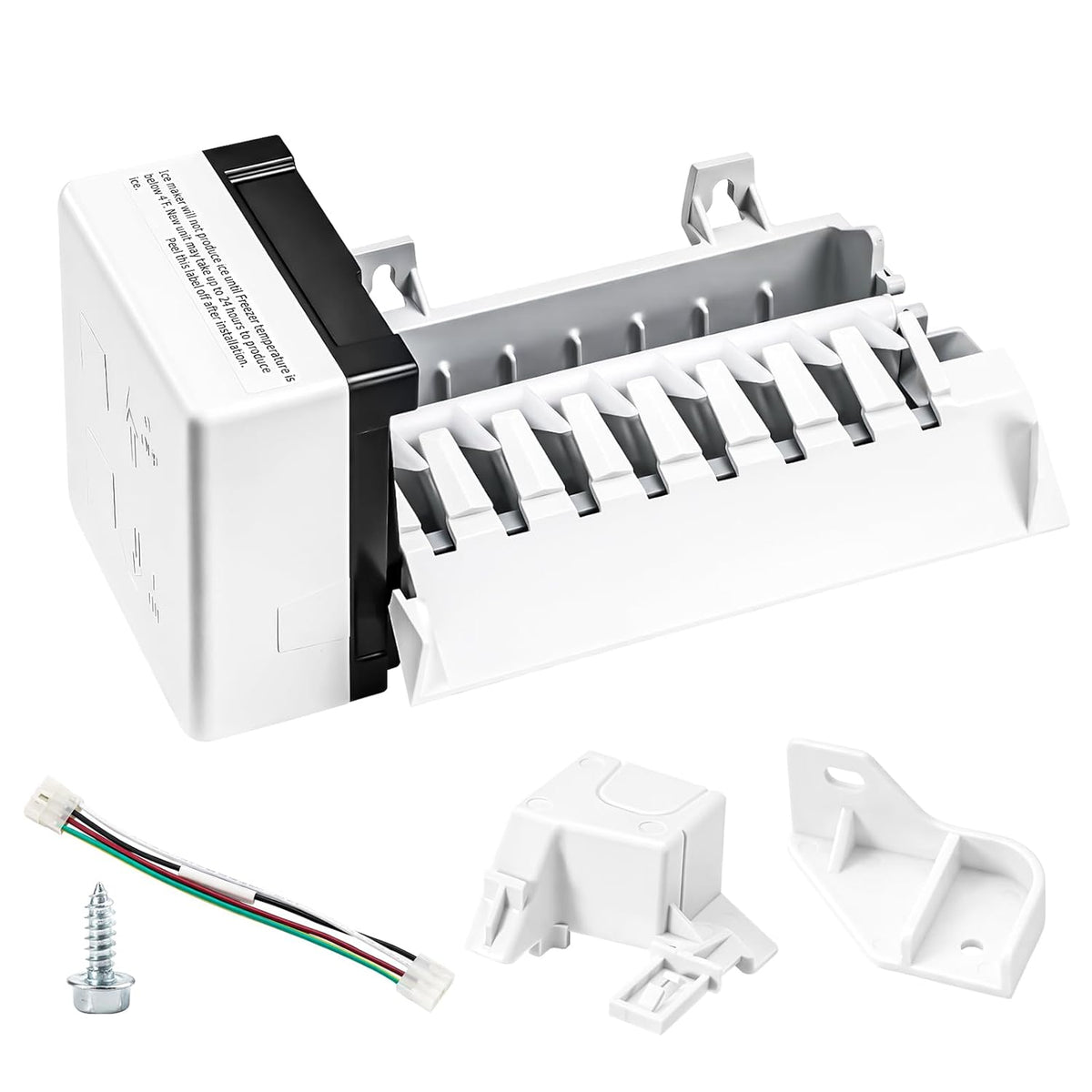 Fábrica de Hielo Nurfosttek 2198597 | 185W 115V 60Hz | Compatible con Whirlpool, Maytag, KitchenAid y Amana | Reemplaza W10122502 y 626663 | Alta Eficiencia