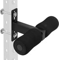Accesorio para flexiones de isquiotibiales nórdicas, soporte para sentadillas, dispositivo de asistencia para abdominales, entrenamiento de core, sentadillas búlgaras, para jaula de potencia Power Rack