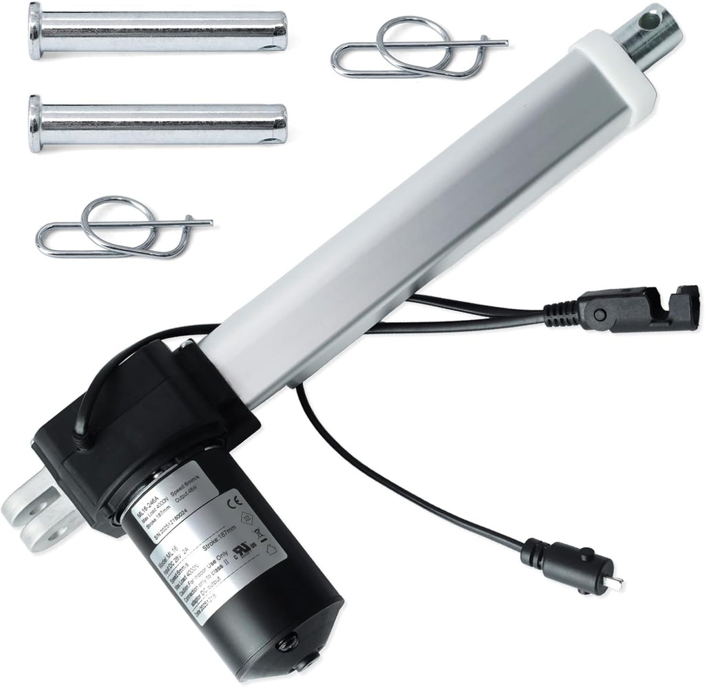 Actuador de motor para sillón reclinable eléctrico GLOXTED ML16-246, repuesto para Mulin ML16-246A, varilla de empuje eléctrica ML16, compatible con sillones elevadores Catnapper, camas ajustables y sofás funcionales.