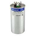 BOJACK 70+7.5 uF 70/7.5 MFD ±6% 370/440 V CA CBB65 Condensador circular de arranque dual de funcionamiento para funcionamiento de motor CA o arranque de ventilador o condensador de enfriamiento