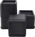Elevadores de Muebles BTSD-home 3 Pulgadas Apilables – Set de 6 para Cama, Sofá y Mesa