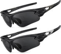 Gafas de sol bifocales SKYOLUY atractivas para hombre, diseño envolvente semi al aire libre de TR90 duradero, protección UV400 para visión cercana y lejana, ideales para deportes al aire libre, conducción y acabados. +1.5