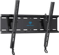 PERLESMITH Soporte de pared inclinable para TV de perfil bajo para la mayoría de televisores LED LCD OLED de 23 a 60 pulgadas, pantalla plana de plasma con VESA 15.748 x 15.748 in, peso de hasta 115