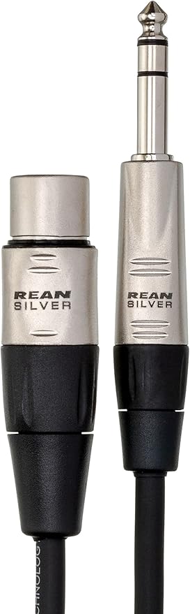 Hosa Interconexión equilibrada HXS-030 Pro, REAN XLR3F a TRS de 1/4