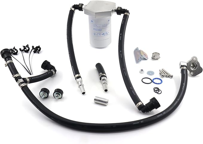 Kit de Bypass para Prevención de Desastres CP4 Compatible con Ford F250 F350 F450 F550 Super Duty 2011-2025 - 6.7L Powerstroke Diesel Reemplazo# CP4-6.7F-BP-G2.1, 7031190 Marca: QHHR