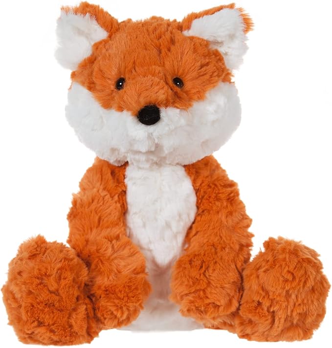 Apricot Lamb Juguetes de peluche de zorro amarillo, suave, perfecto para niños