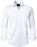 Alimens & Gentle Camisas de Vestir para Hombre, de Manga Larga
