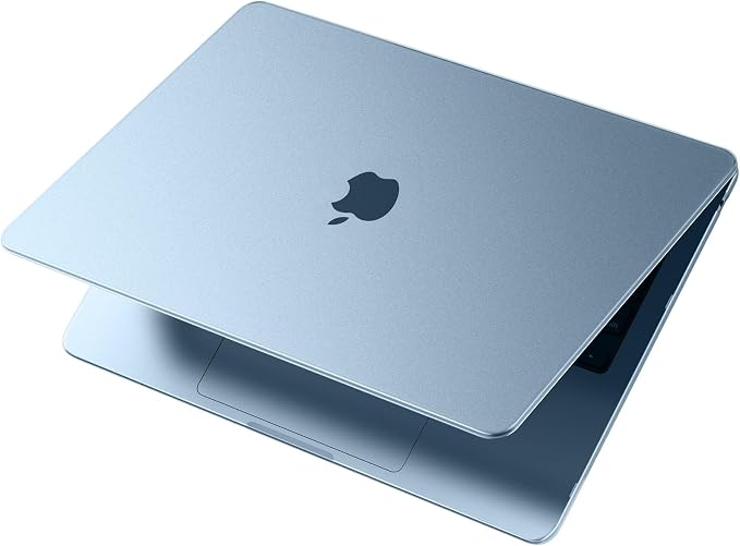 Soonjet Funda Mate para MacBook Air 13/13.6" M4/M3/M2 (2022-2025) – Ligera, Antirrayones, Antihuellas, Cierre Perfecto, Para Trabajo y Viajes