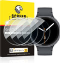 Protector de Pantalla SPGUARD para Samsung Galaxy Watch 8 40mm – Pack de 4, Vidrio Templado, Antirayaduras y Sin Burbujas