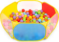 Piscina de Pelotas Plegable para Niños – Carpa Pop-Up Grande para Interior y Exterior, Con Bolsa de Almacenamiento, Multicolor