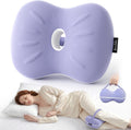 Almohada para Rodillas para Dormir de Lado | Espuma Viscoelastica para Alineacion de Columna | Alivio de Cadera, Ciatica y Embarazo