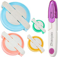 Kit Hacedor de Pompones Zhaoyao | 4 Tamaños | Con Tijeras | Manualidades Lana y Tejido DIY