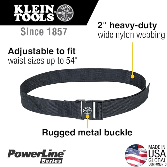 Klein Tools 5705 cinturón de trabajo de talla única