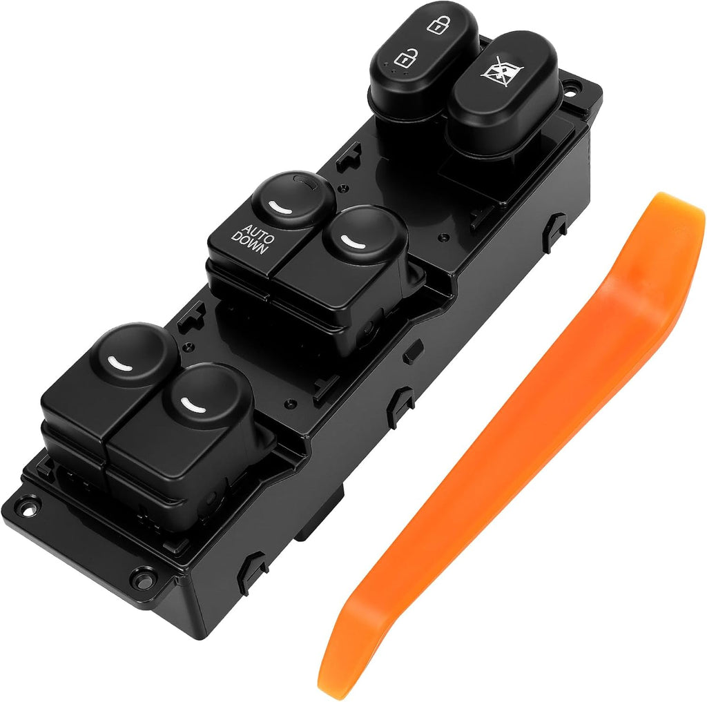 Interruptor de Ventana y Seguro de Puerta 93570-1R111 | Lado Conductor Delantero Izquierdo | para Hyundai Accent 2011-2017 | Reemplaza 93570AP1R101, 935701R110