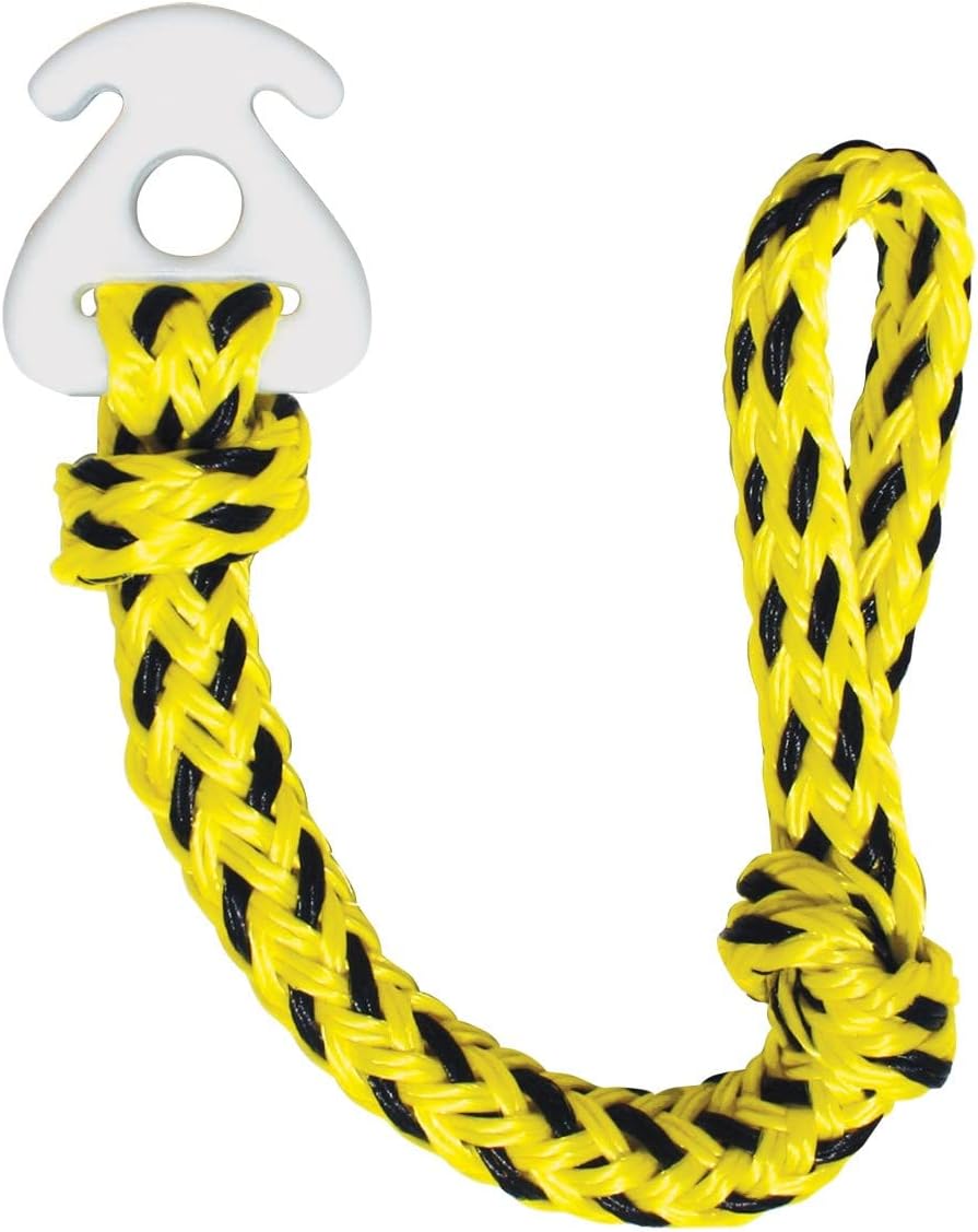 Conector Airhead Kwik-Connect, orificio de 1 pulgada de diámetro, cuerda de remolque para 1-4 personas para conexión de tubos, resistencia a la rotura de 6000 lb.