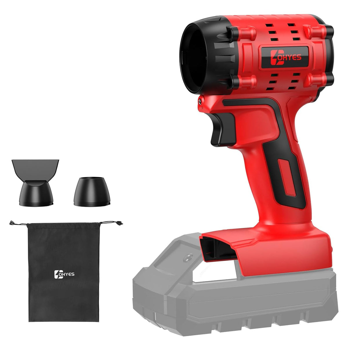 NO TRAE BATERIA. Soplador de Aire 380W Motor Brushless 100,000RPM | Compatible Bateria Milwaukee 18V, Velocidad Variable (Sin Bateria)