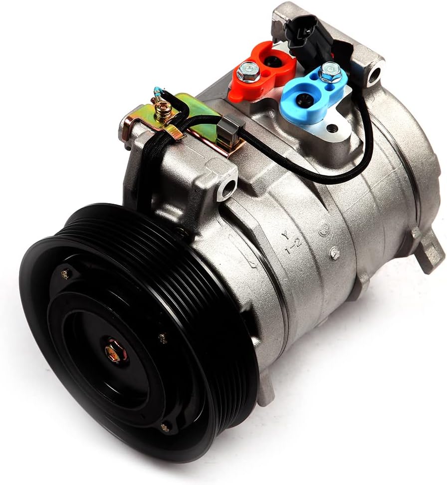 FALTAN PIEZAS DE COLORES - Compresor de Aire Acondicionado ECCPP para Honda Accord 2.4L 2003-2007 con Embrague