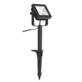USADO-Foco LED para jardín Vision Home, aluminio, negro.