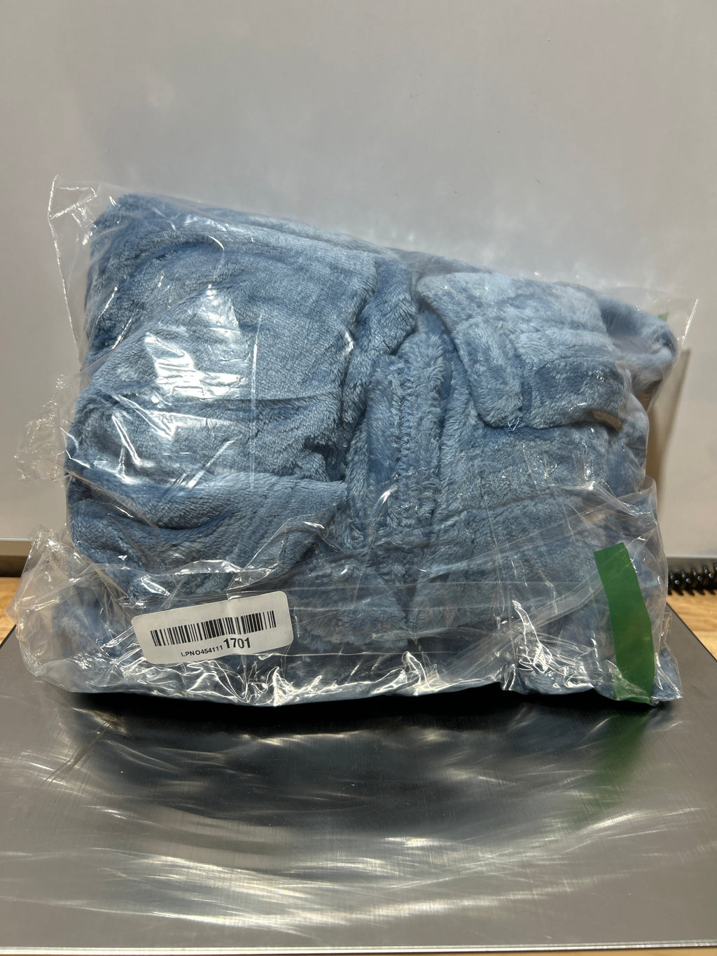 Poncho de forro polar Drape&Go sin mangas, chal ligero y envolvente, manta ponible, regalo para abuela y mamá. 