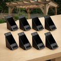 8 soportes de soporte de ángulo para pérgola de 45 grados, conector de madera 4x4