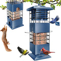 Bird Feeder Squirrel Proof, 3LBS Metal Anti-Squirrel 123456789