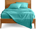 Juego de Sábanas Bare Home King | Microfibra Ultra Suave 1800 | Doble Cepillado | Bolsillos Profundos | Set de 4 Piezas | King, Turquesa