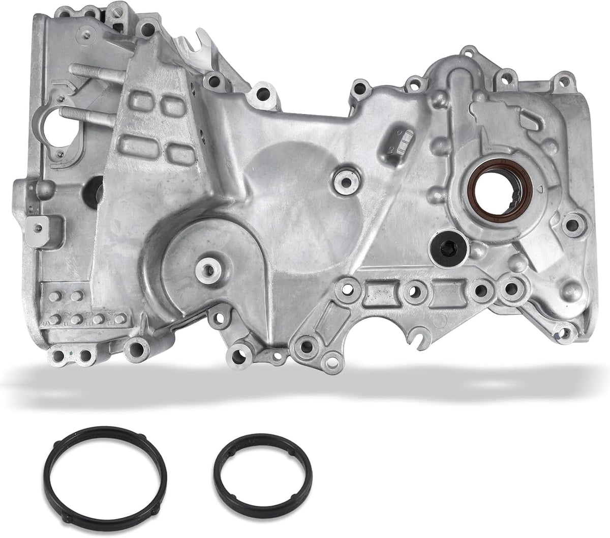 Cubierta de bomba de aceite de cadena de distribución compatible con Hyundai Elantra Soul 2011 2012 2013 L4 1.8L 2.0L
