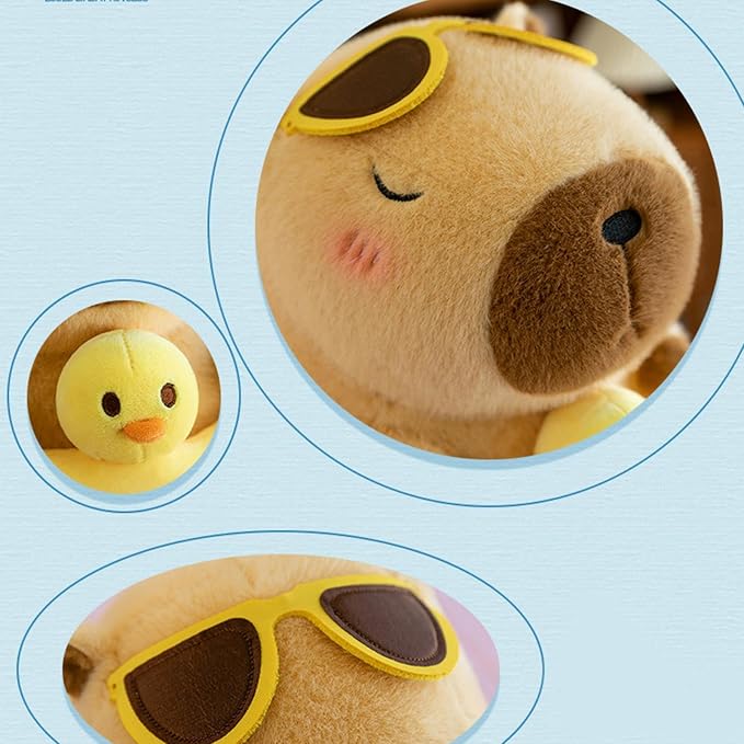 Cubre Cabeza de Palo de Golf Capybara con Flotador – Peluche Divertido para Driver 460cc, Híbridos e Hierros