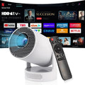 Miniproyector HY300 Ultra Portátil – WiFi 6, Bluetooth 5.4, Compatible 4K, Android 11, Altavoz 5W, Rotación 180°