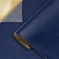 Cinta Adhesiva para Reparar Cuero 45 x 200 cm – Color Azul Marino, para Sofás, Autos, Muebles y Bolsos