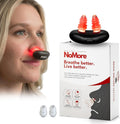 Terapia de luz roja NoMore original para la nariz: dispositivo nasal LED para la comodidad de la nariz seca y los senos paranasales, adiós a los resfriados, terapia de luz recargable por USB.