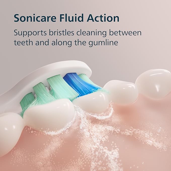 Cepillo Eléctrico Philips Sonicare Serie 4100 | Tecnología Sónica | Sensor de Presión | 2 Intensidades | Negro HX3681/24