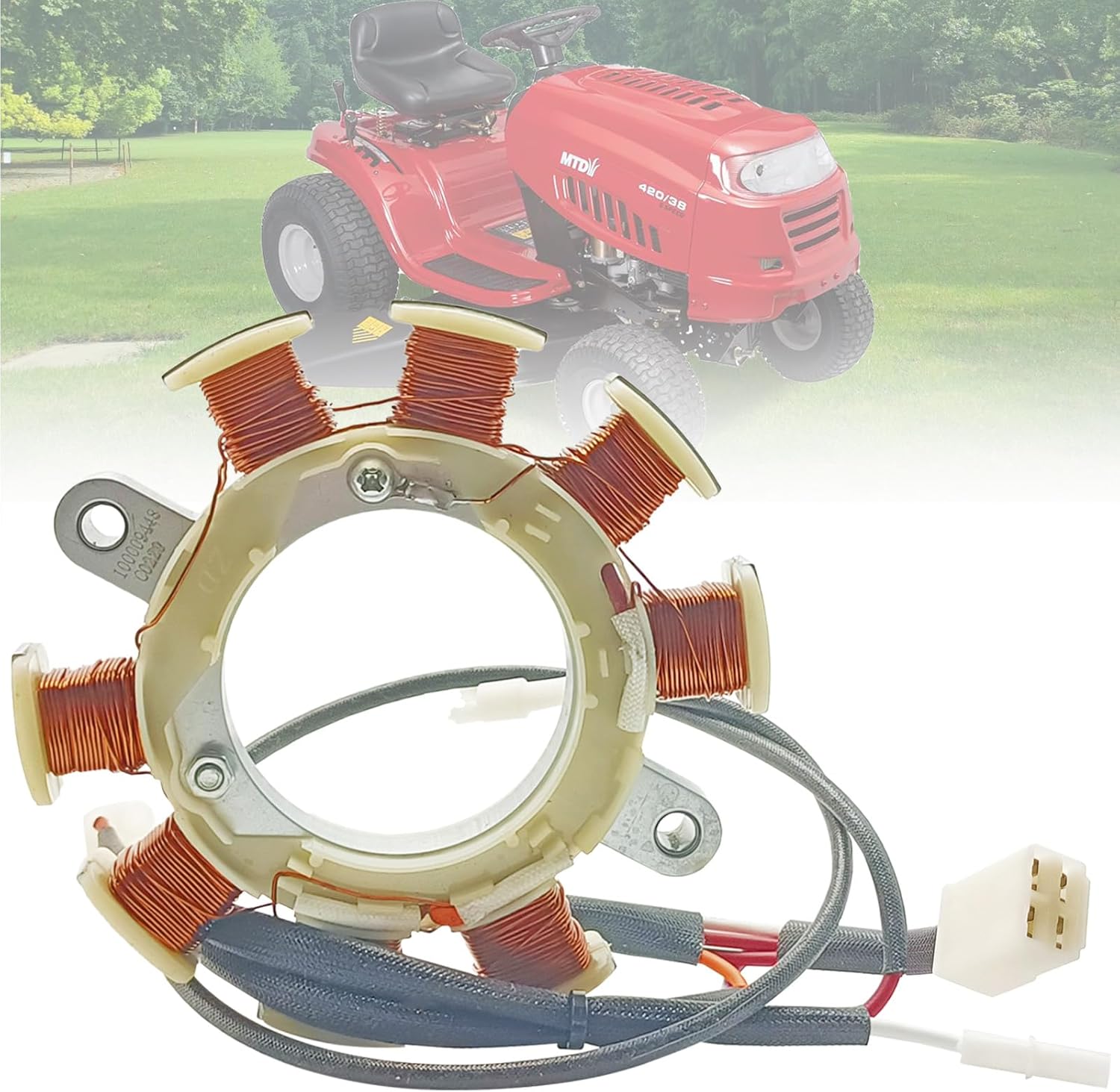 Alternador Estator 951-12224 para Cortadoras MTD, Troy-Bilt, Craftsman y Cub Cadet