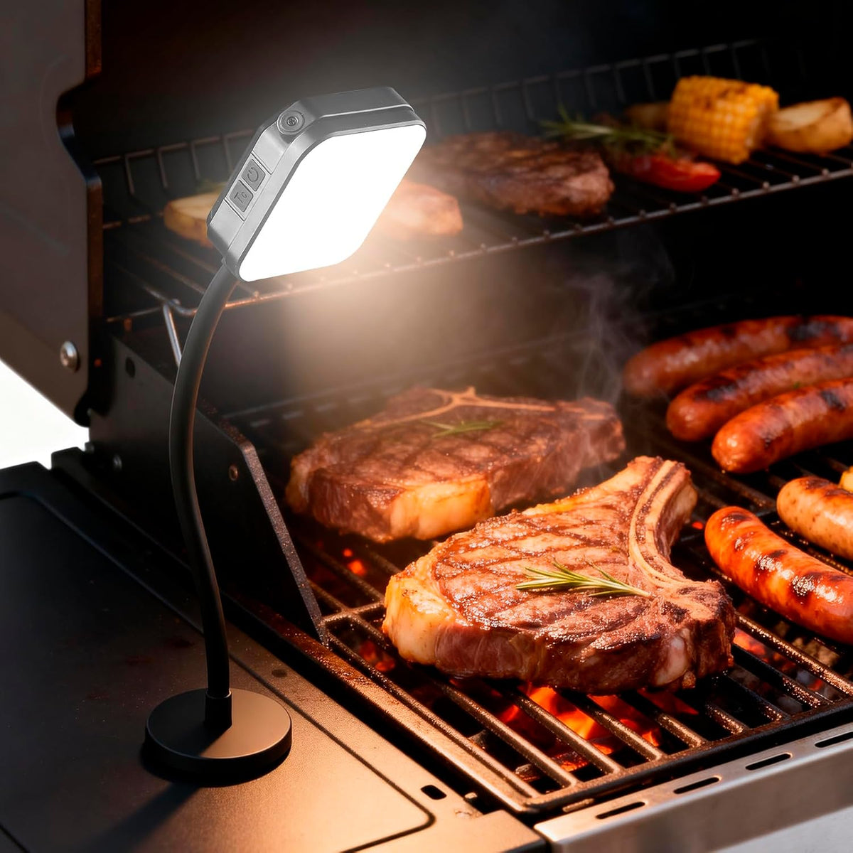 Luces Magnéticas Ultra Brillantes Asar Exterior Recargables 360° Impermeables Trabajo Acampar BBQ Hombres