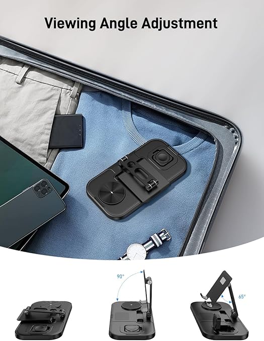 Cargador Inalámbrico 4 en 1 Apple | iPhone 17/16/15 | AirPods Pro 2 | iPad | Apple Watch