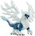 Criaturas Eldrador de Schleich - Dragón de Hielo de 20 cm - Figura de acción con alas móviles para niños y niñas - Figuras de criaturas míticas - Figura de bestia fantástica - Juguetes de dragones monstruosos - Niños a partir de 7 años | 70790 
