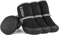 Zapatos antideslizantes EXPAWLORER para perros: botas impermeables para perros, protección para las patas contra el calor, tiras reflectantes, suela de goma resistente para senderismo y caminatas al aire libre.