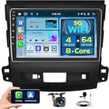 Radio Android 15 para Mitsubishi Outlander 2008-2015 – Pantalla 9", CarPlay, GPS y WiFi 5G