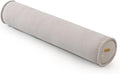 Almohada cilíndrica larga Ailuteie para cama: almohada corporal de pana suave para adultos, soporte ergonómico de longitud completa para un mejor descanso, 47 x 7,87 pulgadas, gris beige.